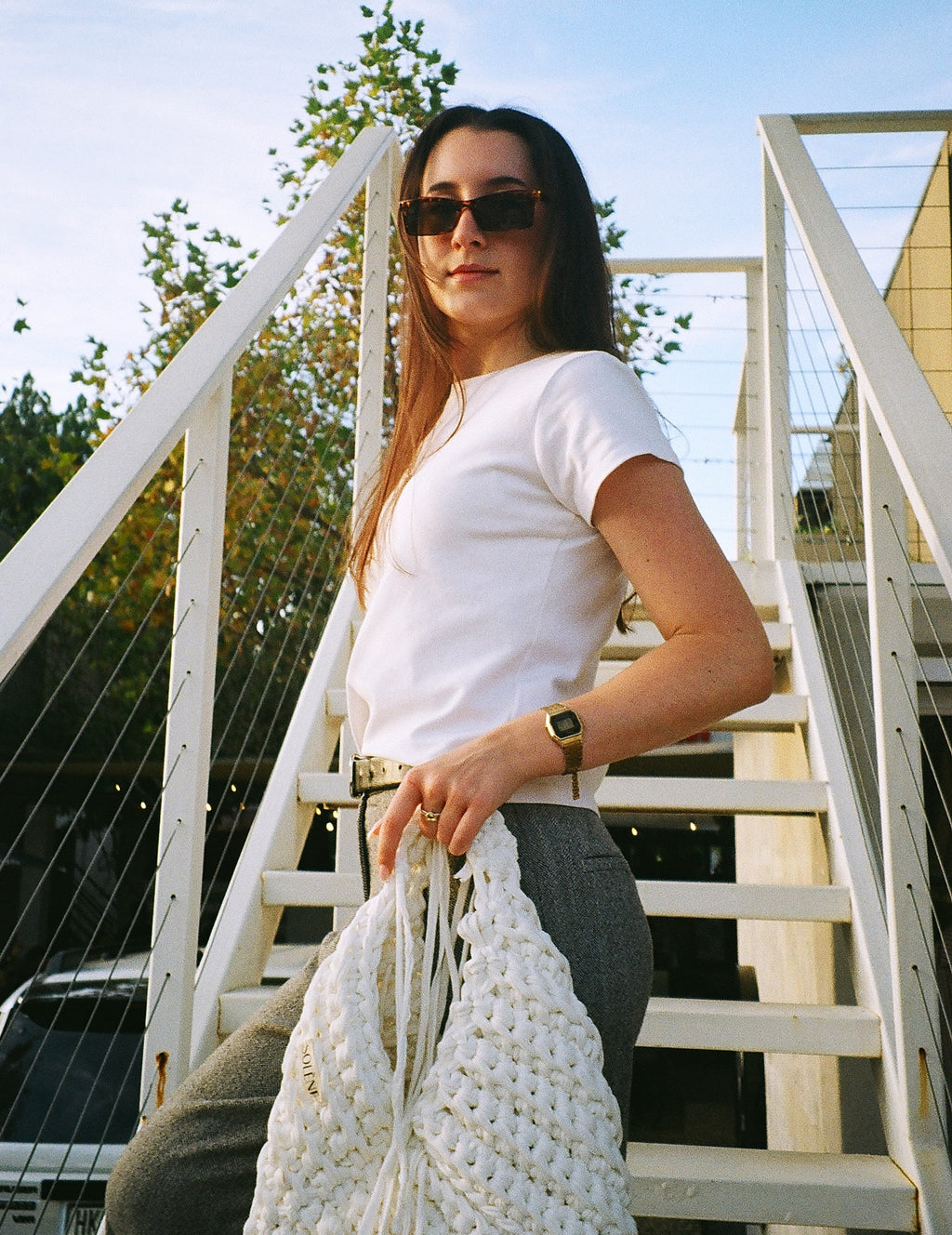 The Solène Triangle Bag